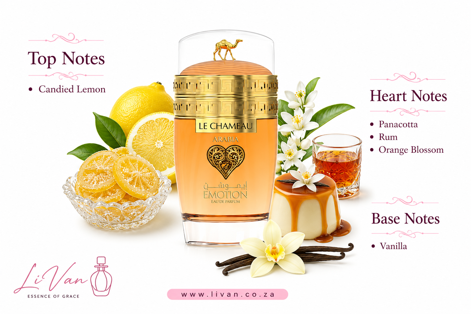 Arabia Emotion Eau de Parfum 100ml by Le Chameau