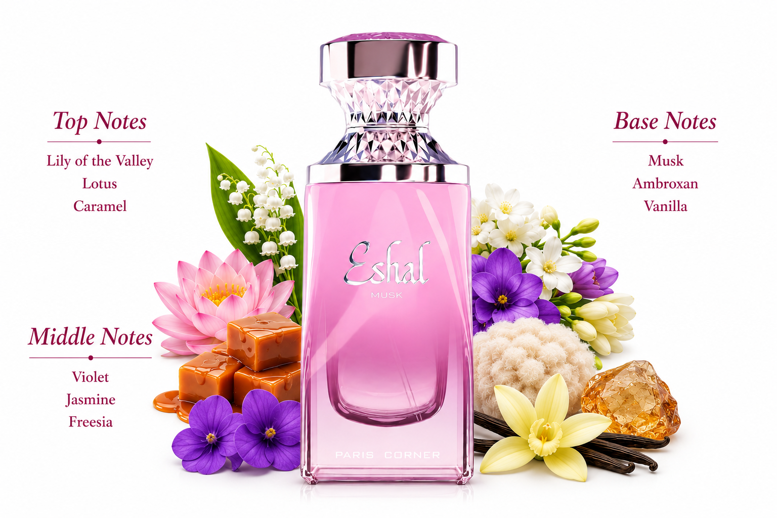 Eshal Musk Eau de Parfum 100ml by Paris Corner