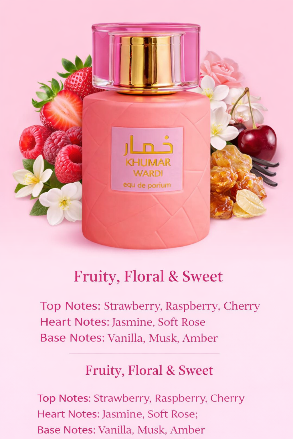 Khumar Wardi Eau de Parfum 100ml