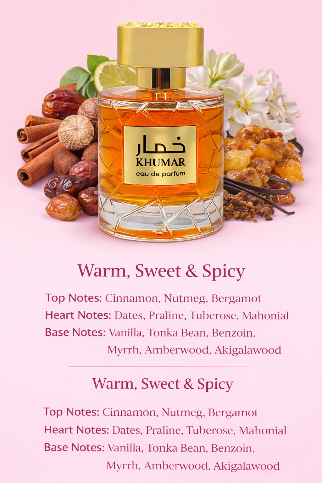 Khumar Sugar Eau de Parfum 100ml