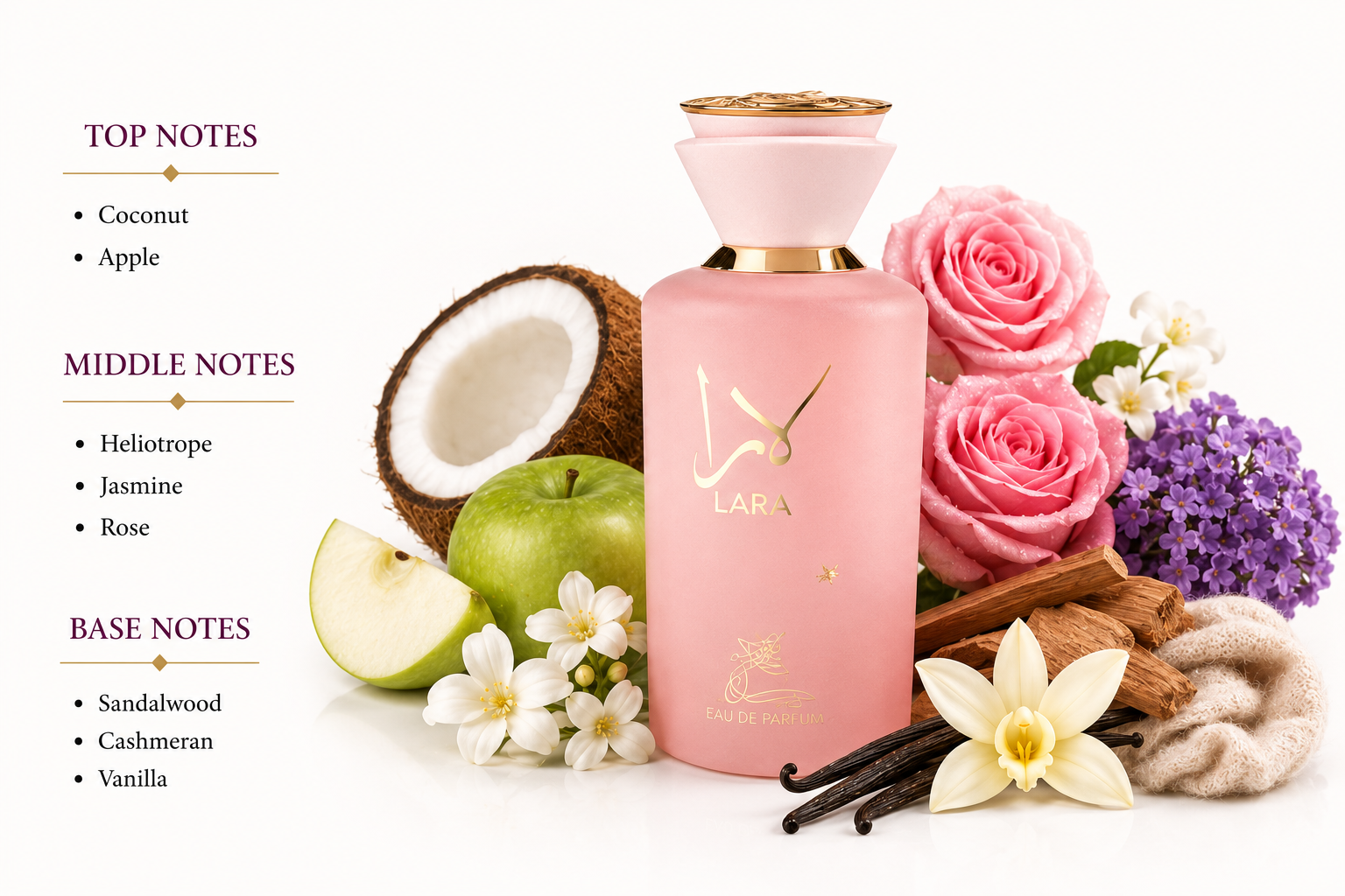Lara Eau de Parfum 100ml by Attri