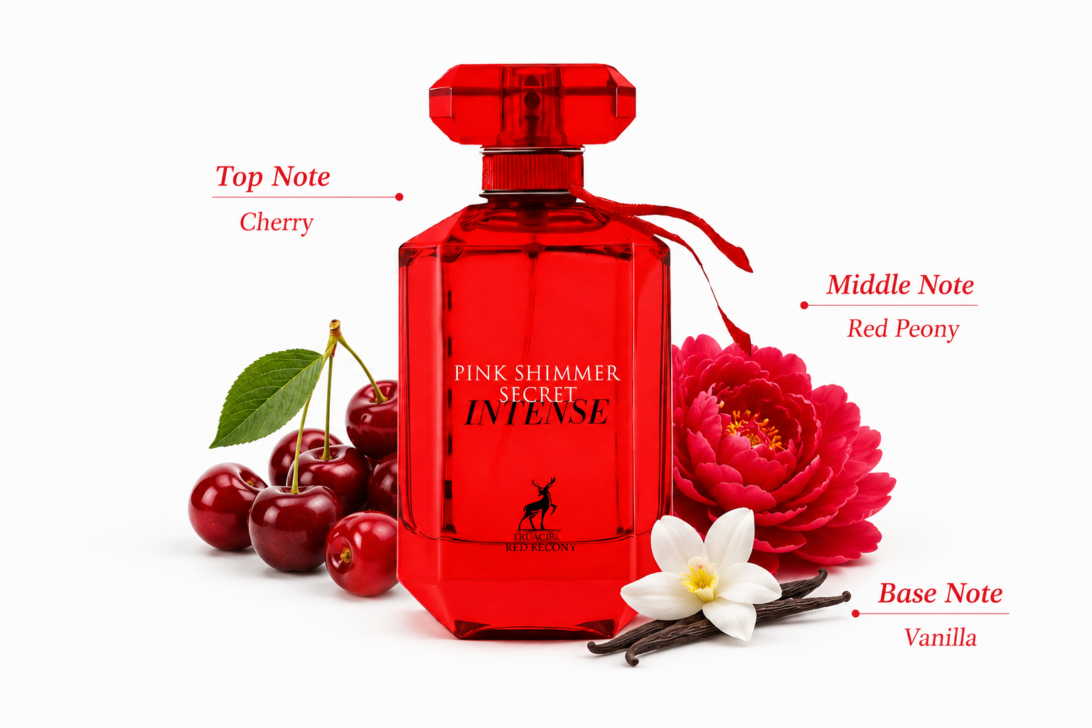 Pink Shimmer Secret Intense Eau de Parfum 100ml by Maison Alhambra