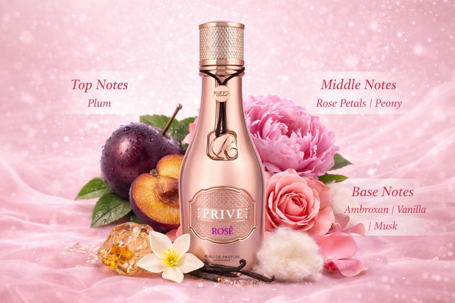 Prive Rosé Eau de Parfum 100ml by Riiffs