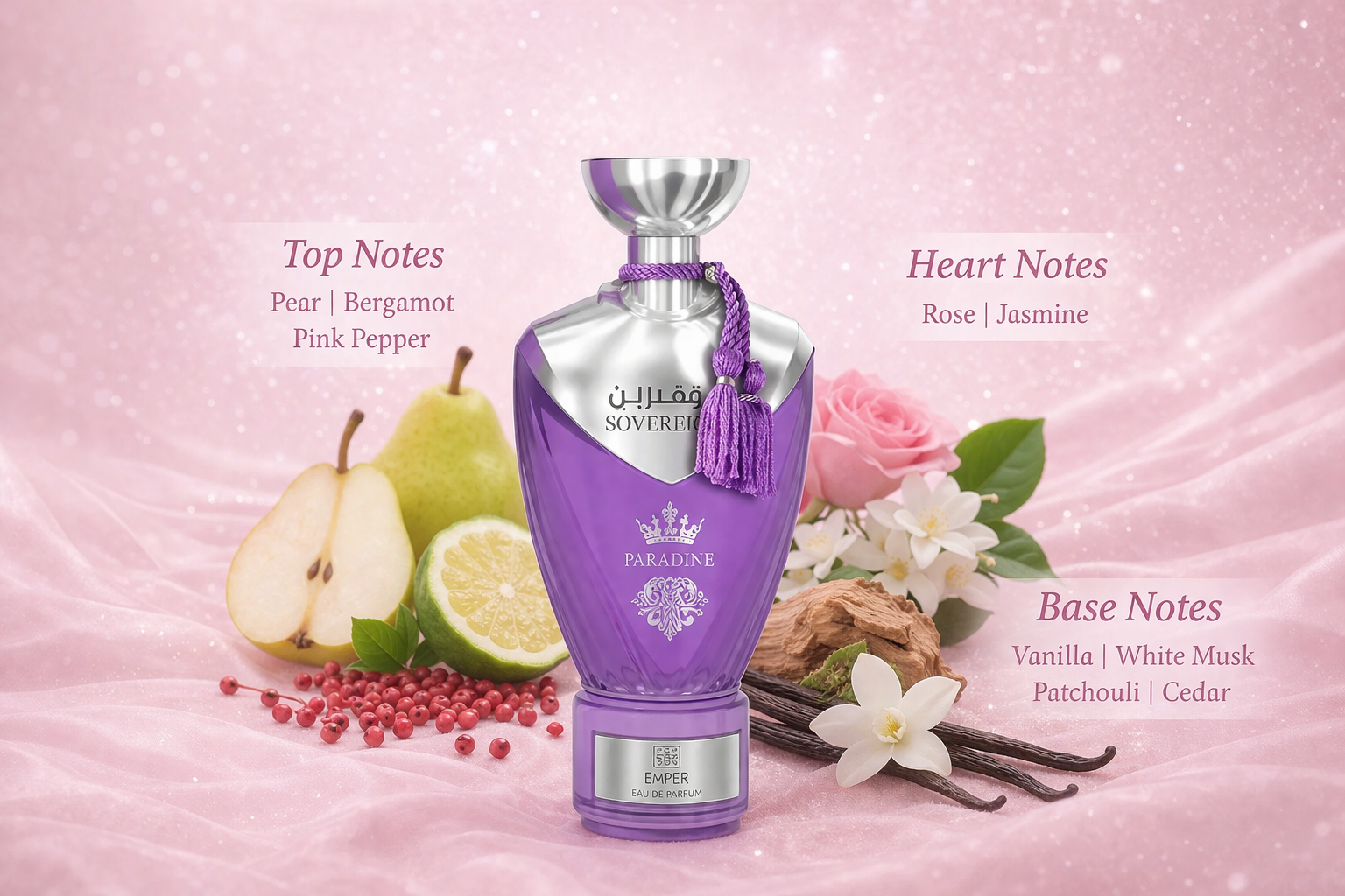 Sovereign Paradine Eau de Parfum 100ml by Emper