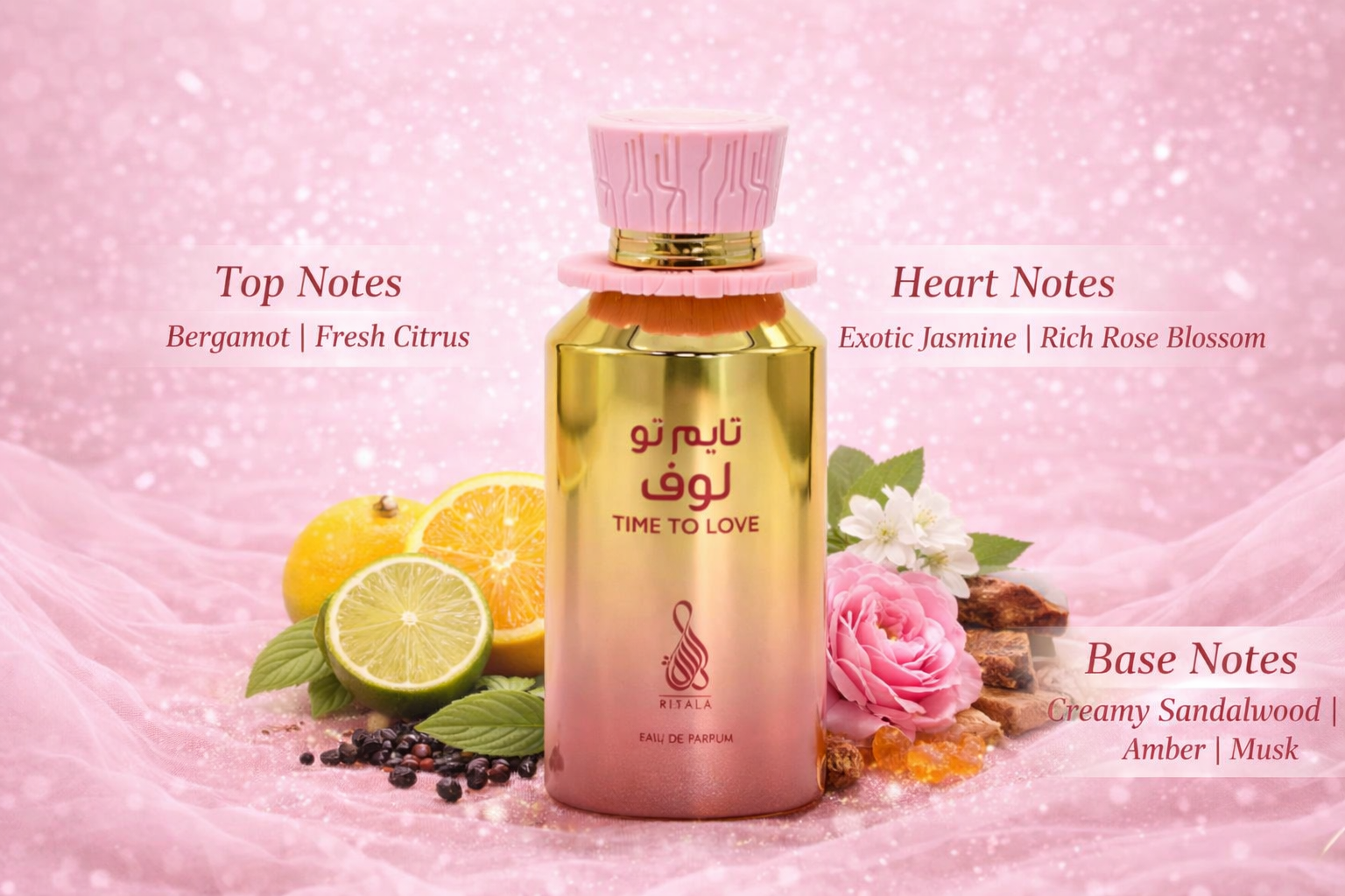 Time To Love Eau de Parfum 100ml by Risala