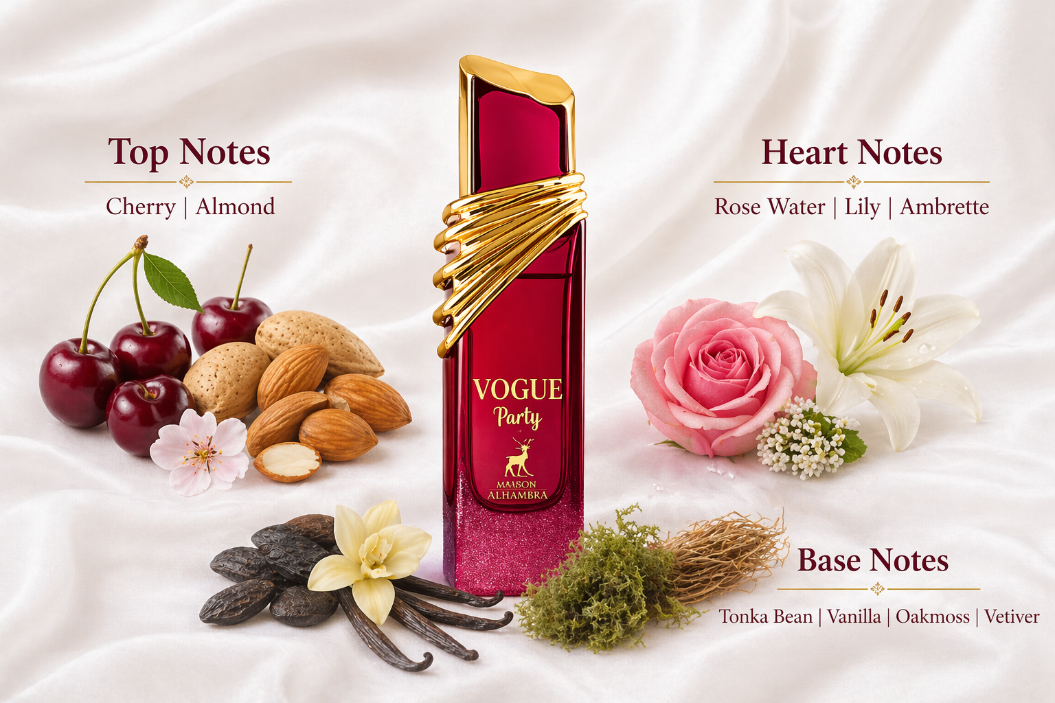 Vogue Party Eau de Parfum 100ml by Maison Alhambra