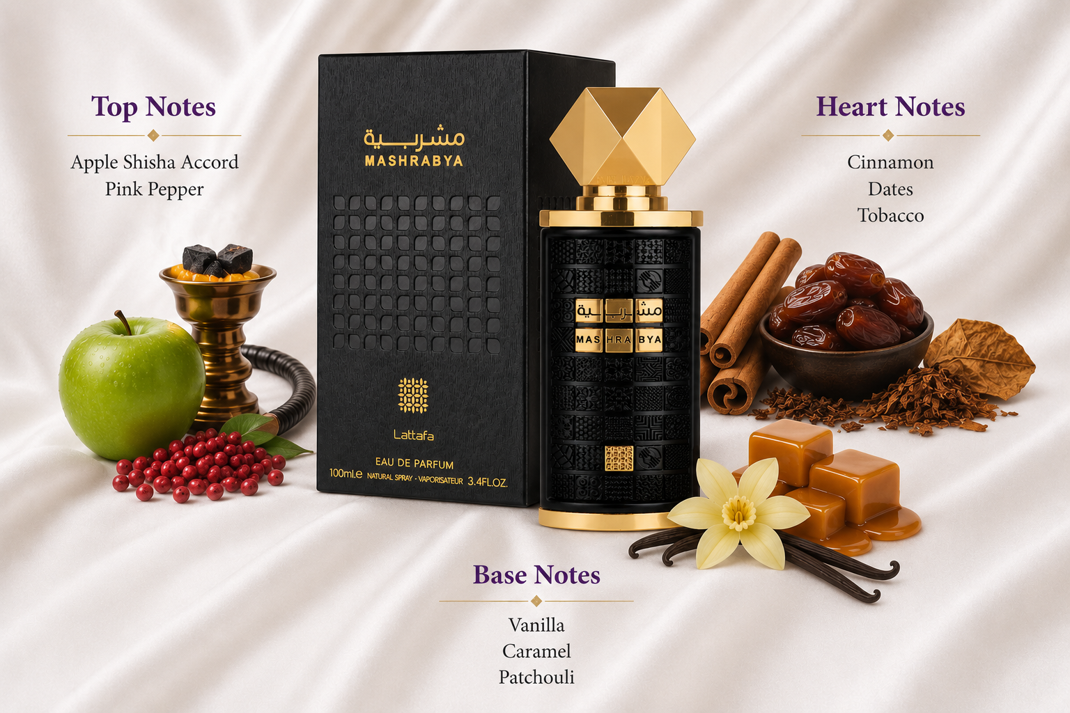 Mashrabya Eau de Parfum 100ml by Lattafa