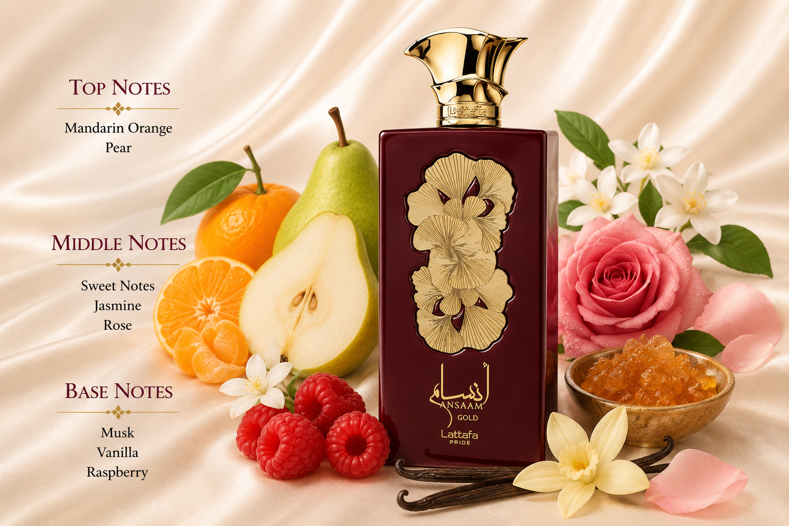 Ansaam Gold Eau de Parfum 100ml by Lattafa