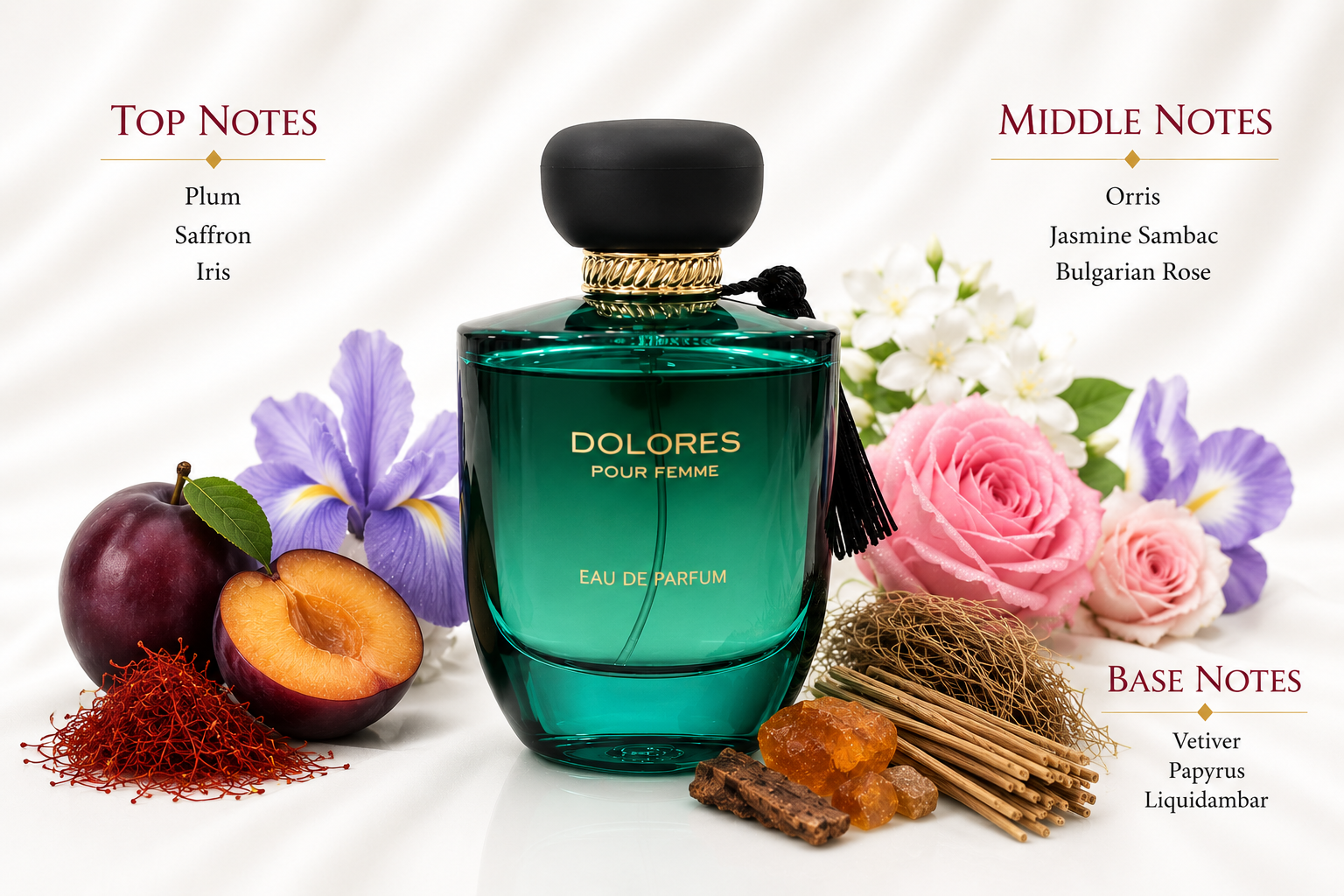 Dolores Pour Femme Eau de Parfum 100ml by Fragrance World