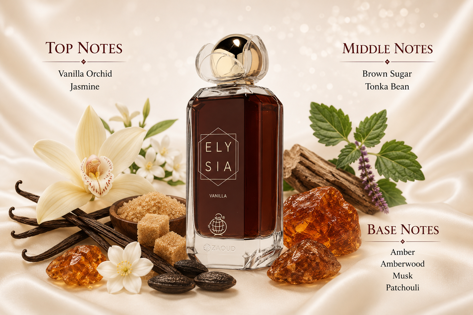 Elysia Vanilla Eau de Parfum 100ml by Fragrance World