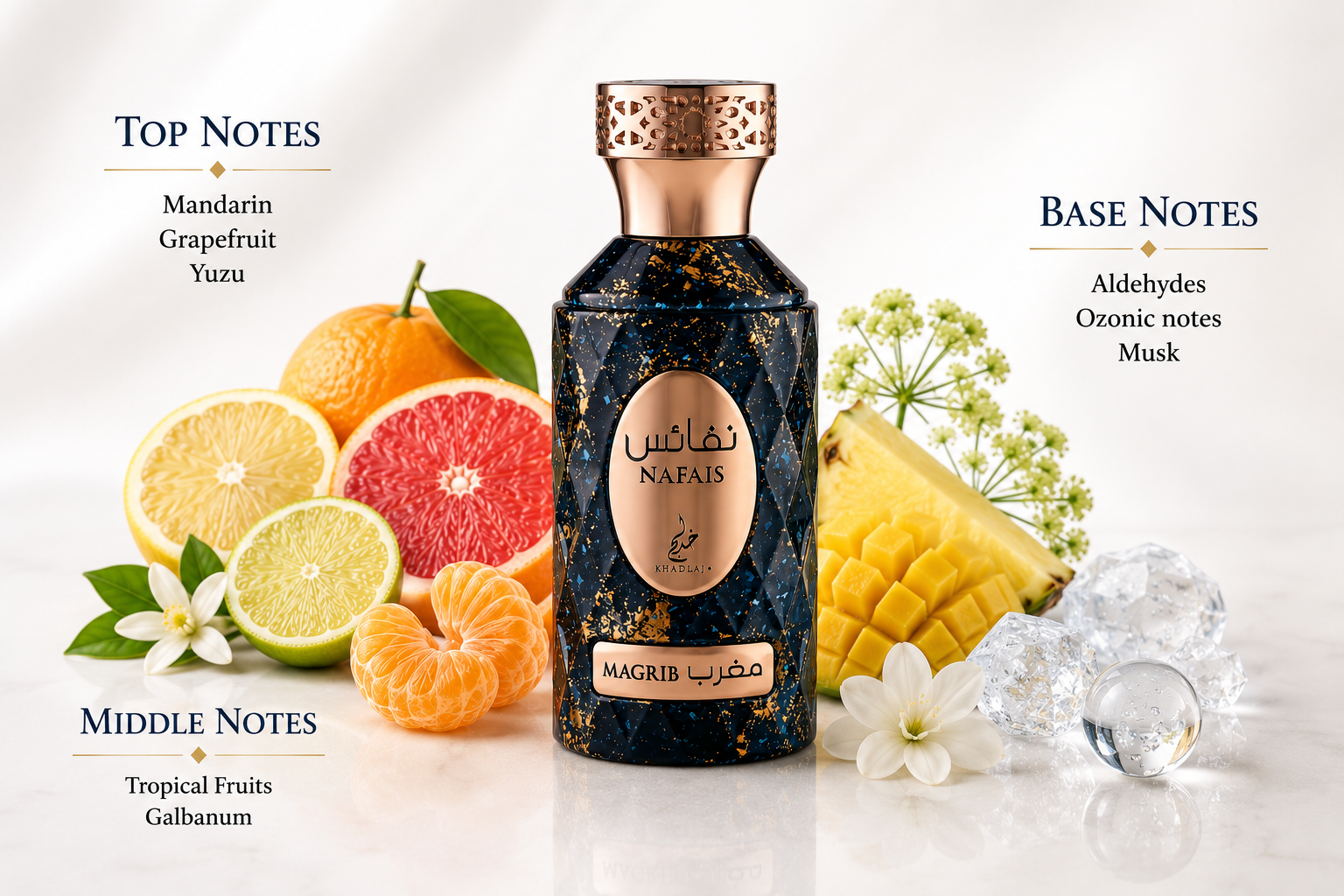 Nafais Magrib Eau de Parfum 100ml by Khadlaj