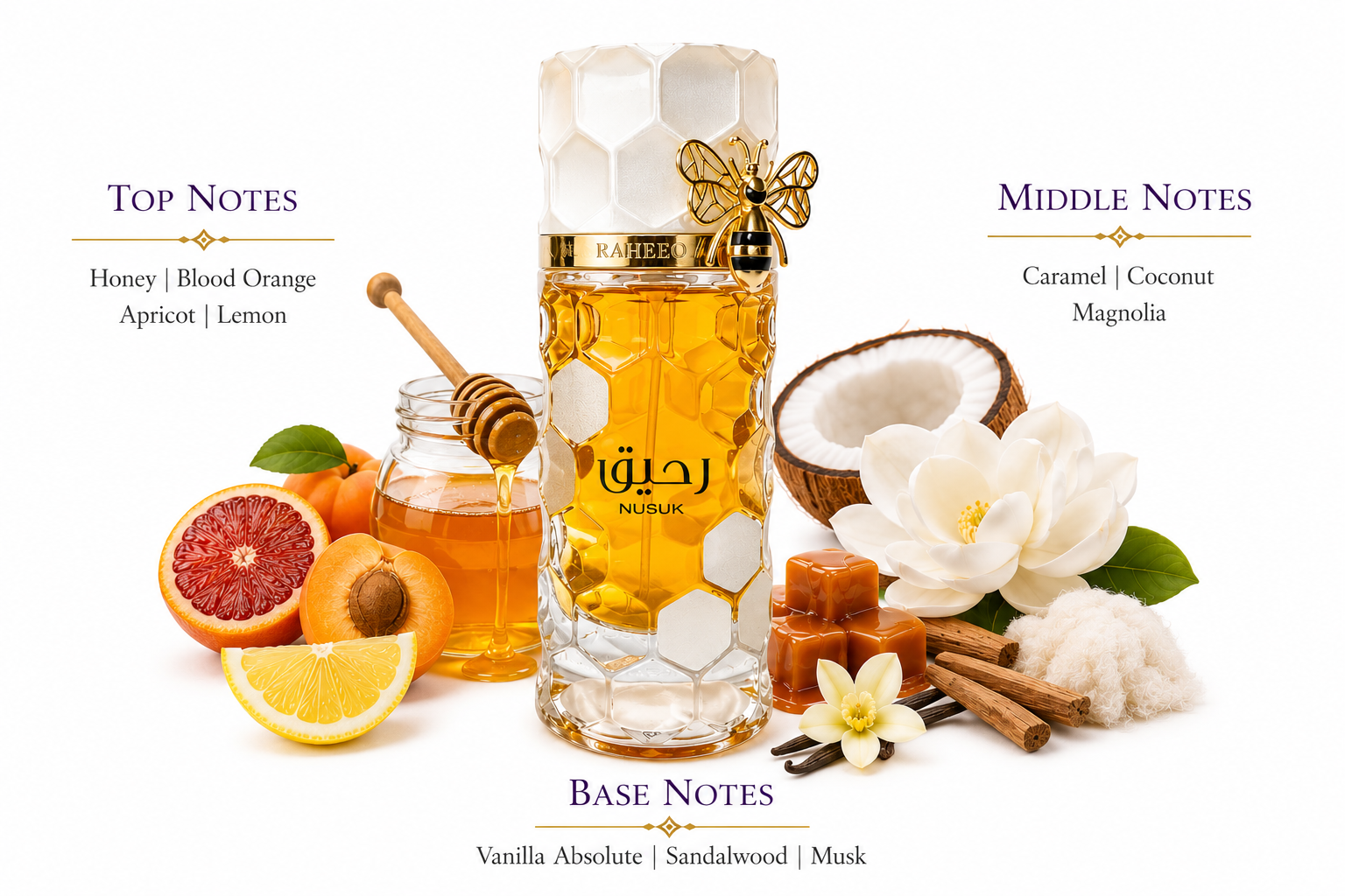 Raheeq Eau de Parfum 100ml by Nusuk