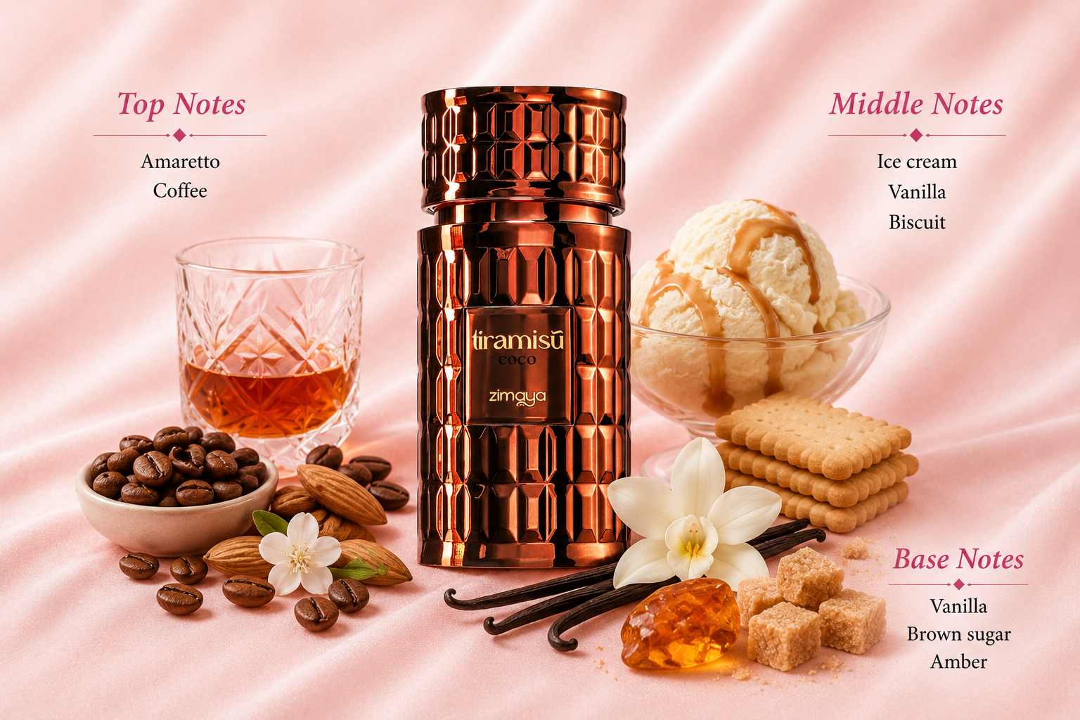 Tiramisu Coco Eau de Parfum 100ml by Zimaya