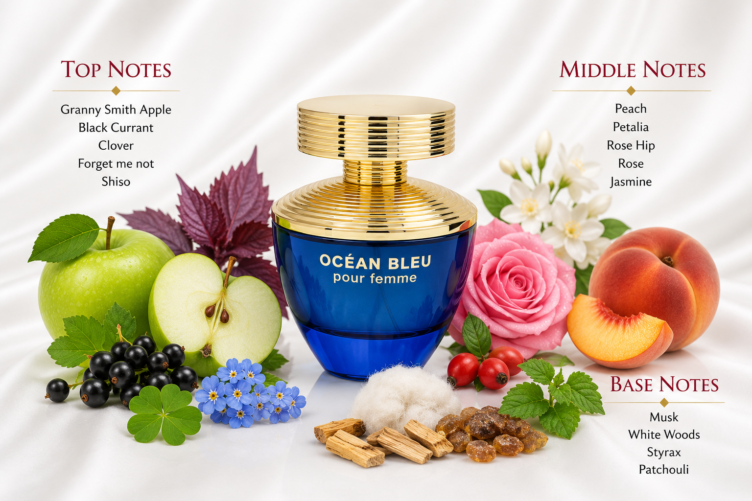 Versus Océan Bleu Pour Femme Eau de Parfum 100ml by Fragrance World
