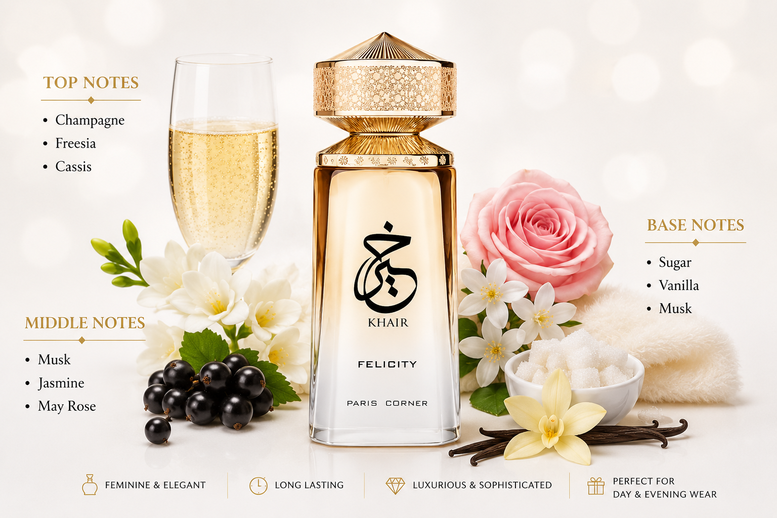 Khair Felicity Eau de Parfum 100ml by Paris Corner