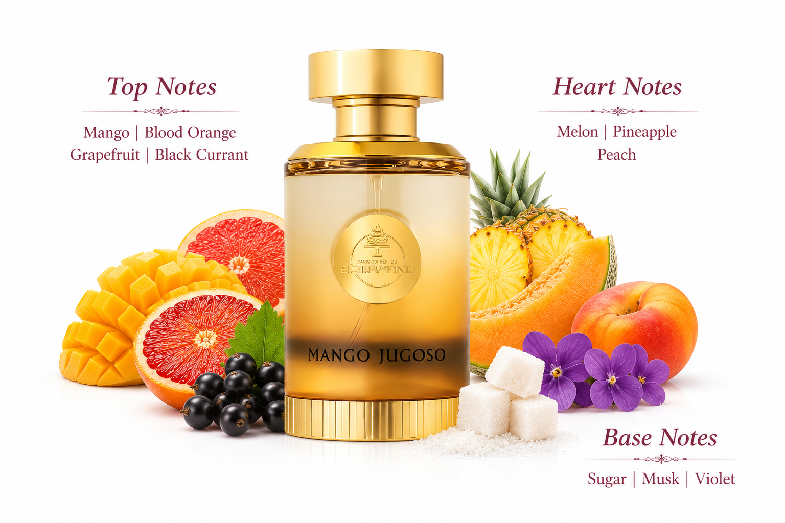 Mango Jugoso Eau de Parfum 100ml by Paris Corner