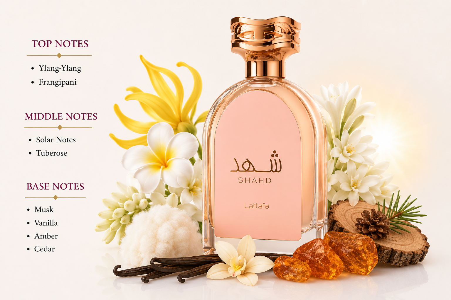Shahd Eau de Parfum 100ml by Lattafa
