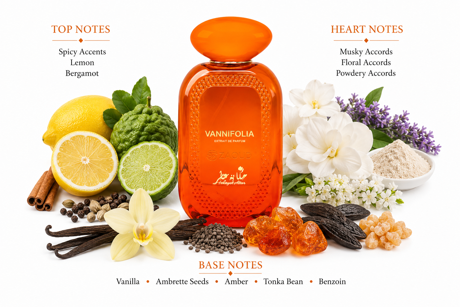 Vannifolia Extrait de Parfum 100ml by Hekayat Attar