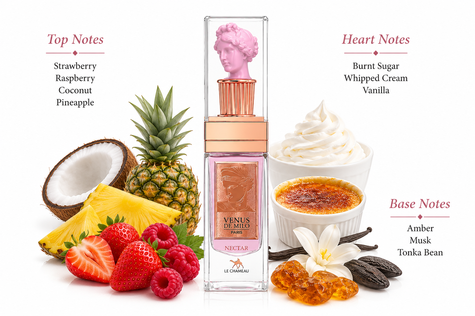 Venus De Milo Nectar Eau de Parfum 85ml by Le Chameau
