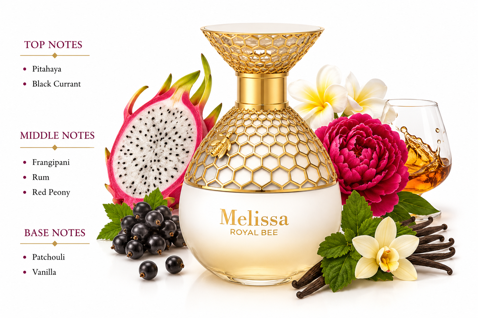 Melissa Royal Bee Eau de Parfum 100ml by Le Chameau