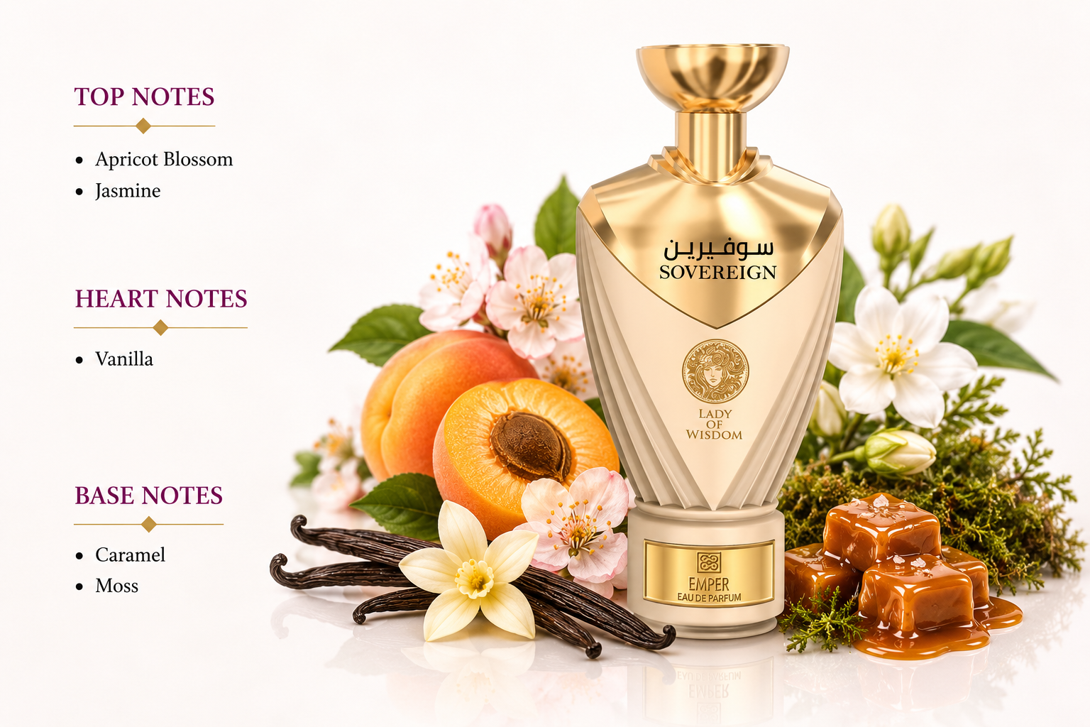 Sovereign Lady of Wisdom Eau de Parfum 100ml by Emper