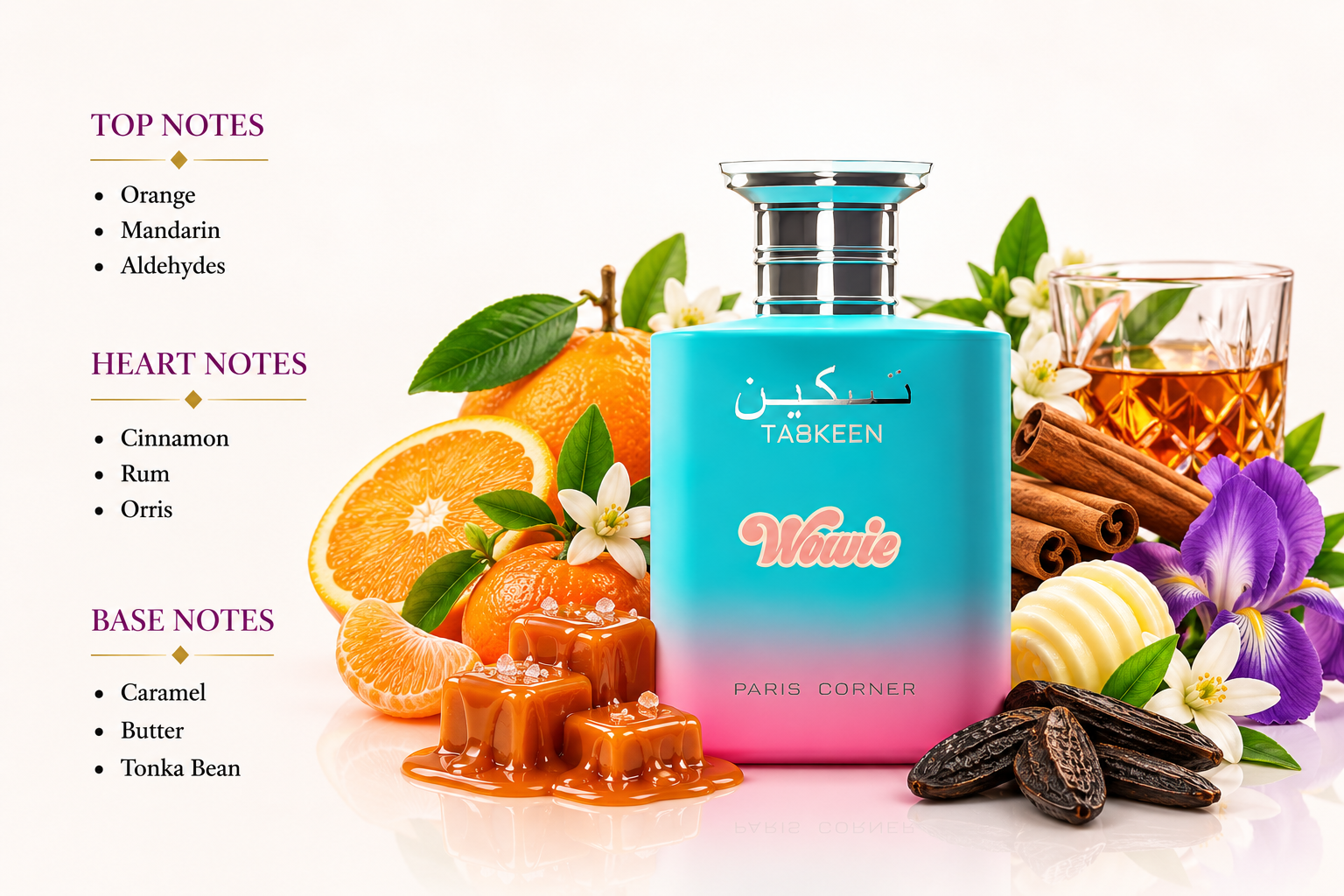 Taskeen Wowie Eau de Parfum 100ml by Paris Corner