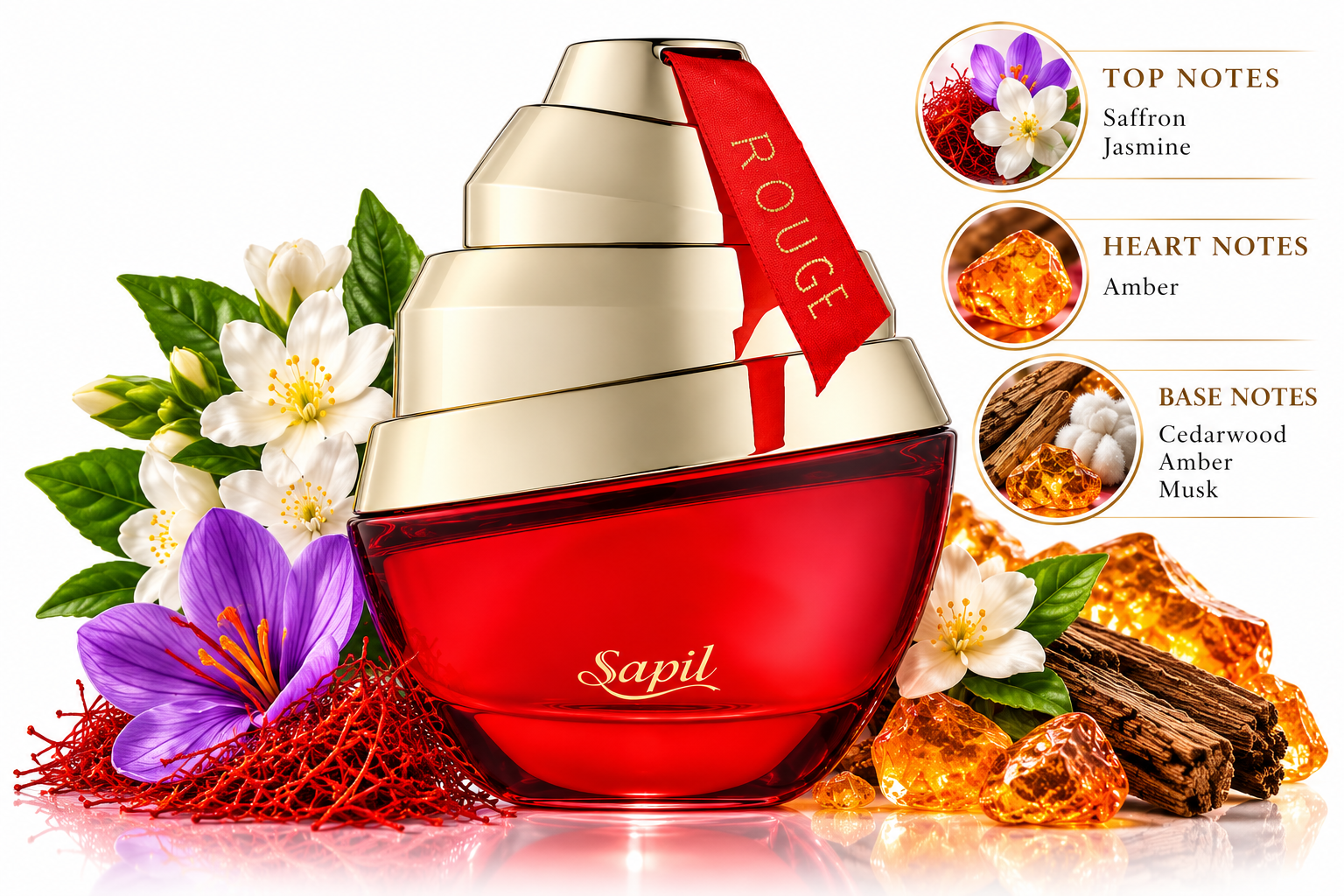 Sapil Rouge Eau de Parfum 100ml